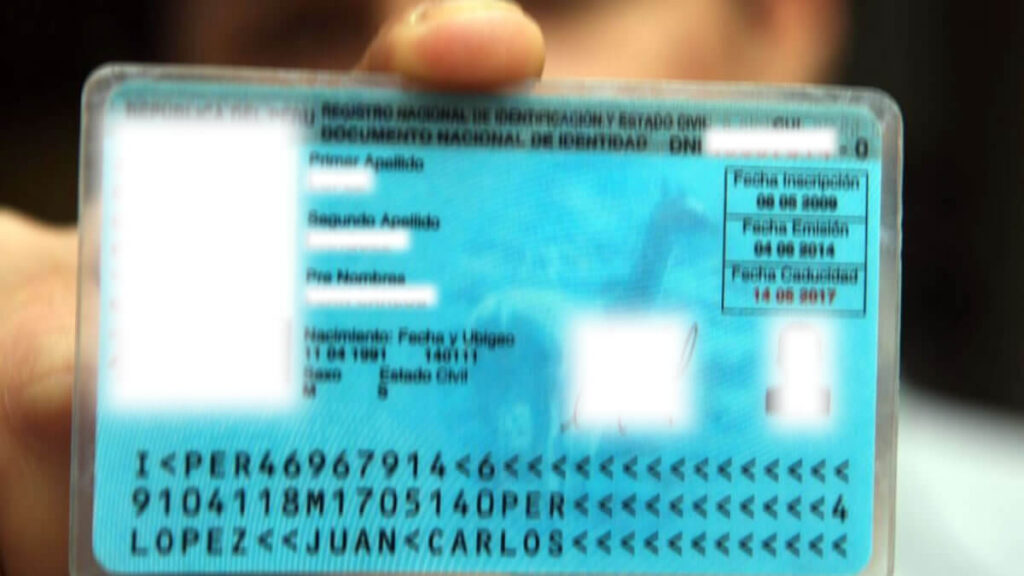 Cómo saber fecha de caducidad DNI por internet Perú