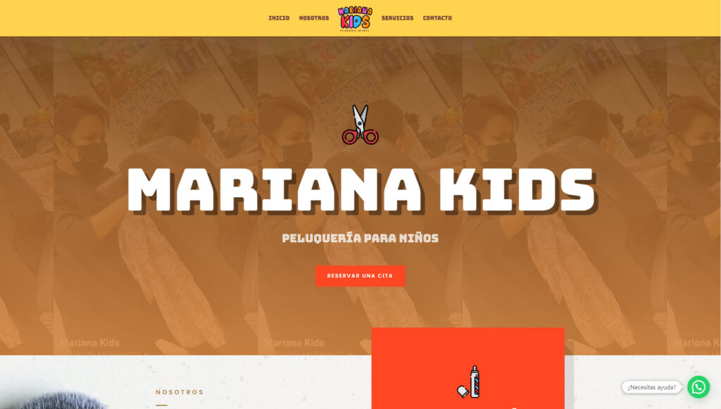 página web de mariana kids
